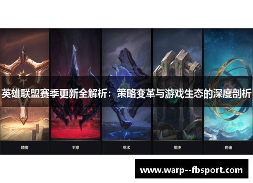 英雄联盟赛季更新全解析：策略变革与游戏生态的深度剖析